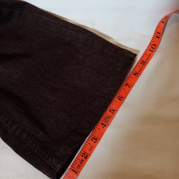 Coldwater Creek Brown Boot Cut Jeans Size 8 - Picture 12 of 13